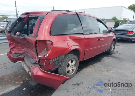 2007 Dodge Grand Caravan Sxt из США, поврежденный, VIN 2D8GP44L77R339670